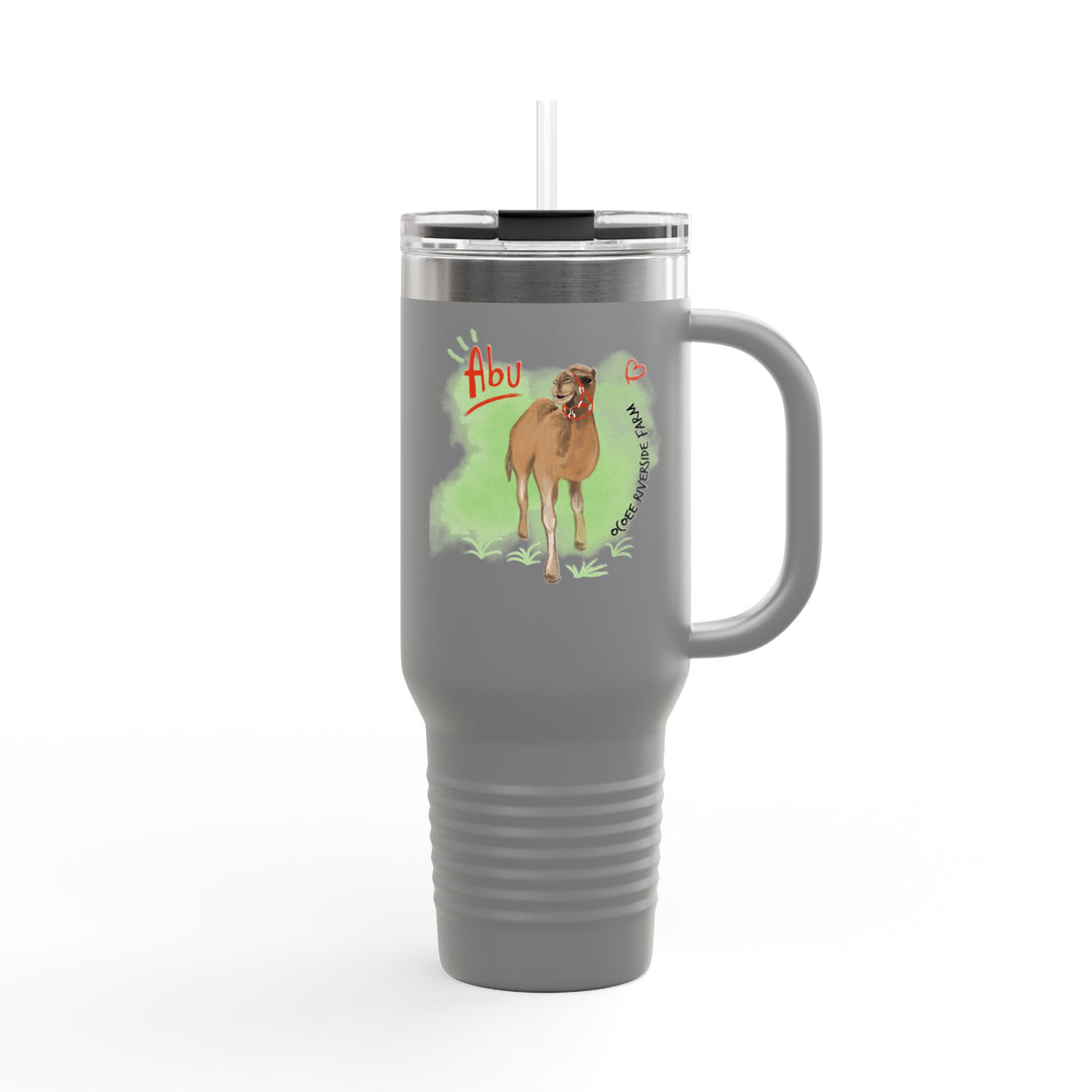 Cute Camel Insulated Travel Mug - 40oz - Perfect for Adventure Lovers!