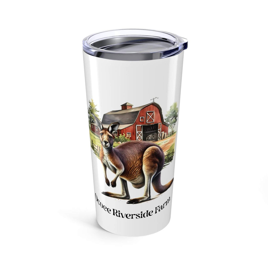 Rustic Kangaroo 20oz Farmhouse Tumbler