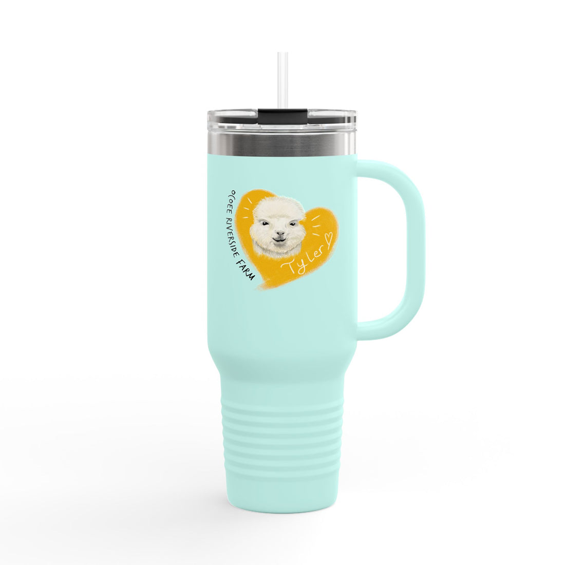Cute Alpaca Insulated Travel Mug - 40oz - Perfect for Adventure Lovers!
