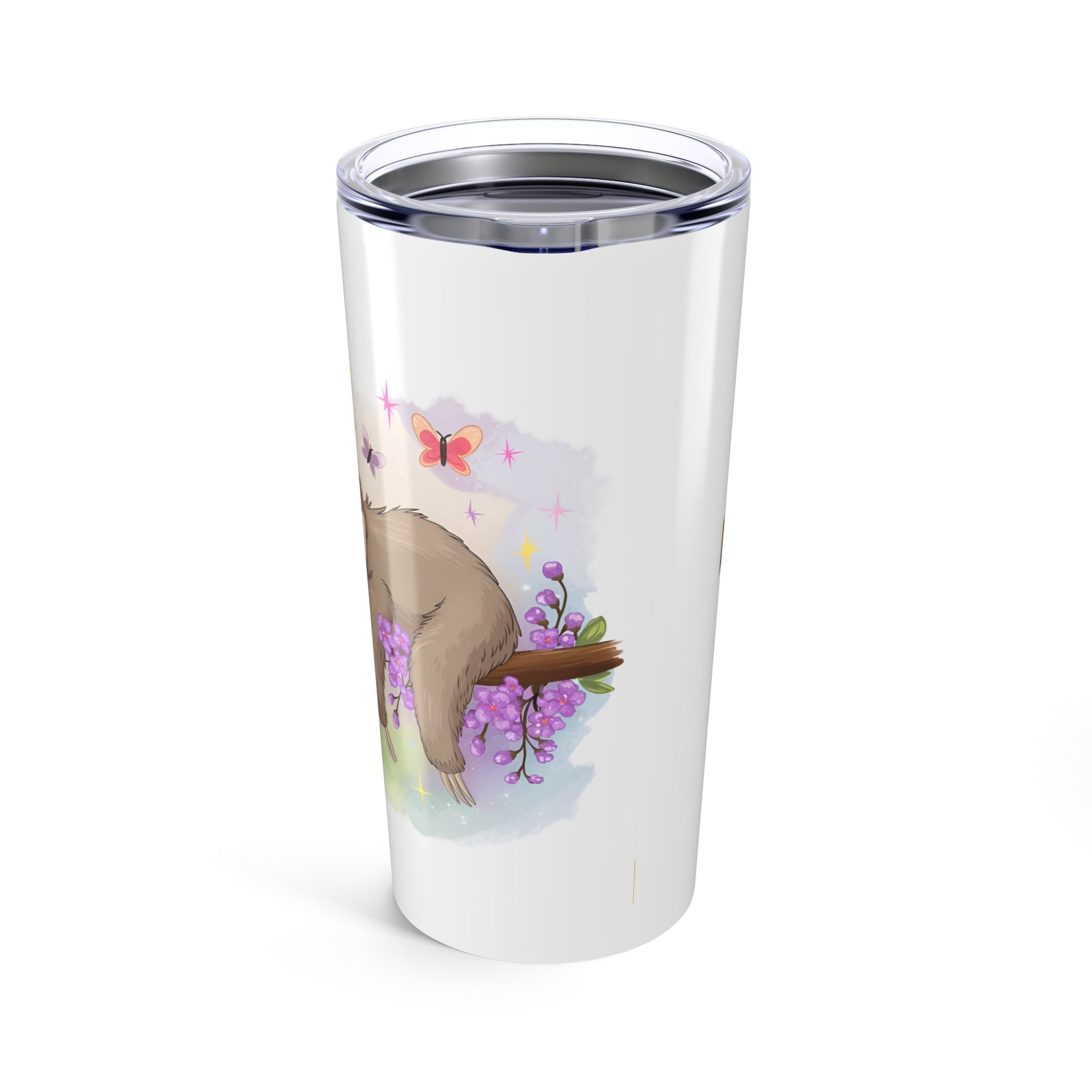 Whimsical Sloth 20oz Tumbler