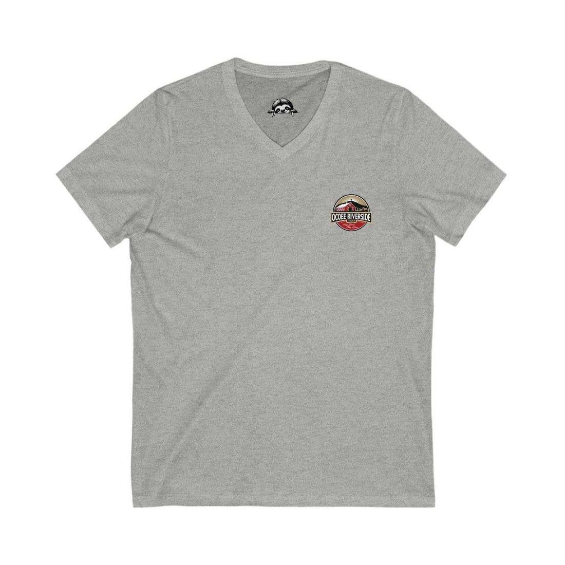 Unisex Sloth V-Neck T-Shirt