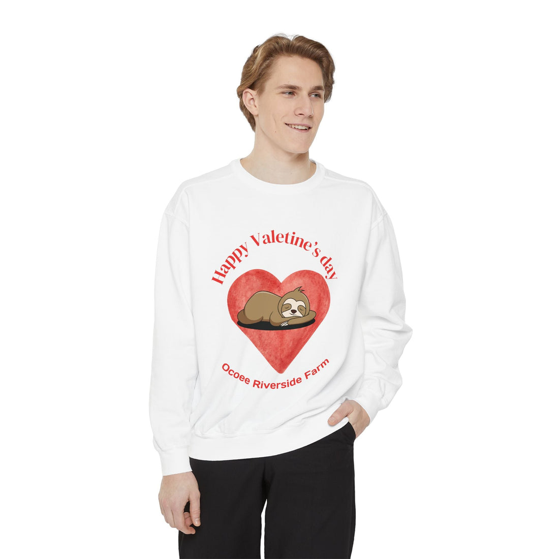 Sloth Valentine's Day Hoodie
