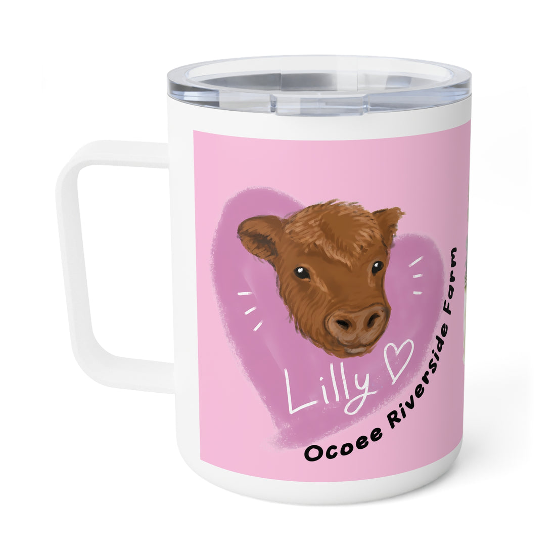 Rustic Insulated Coffee Mug | 10oz Mug with Farmhouse Design for Country Lovers