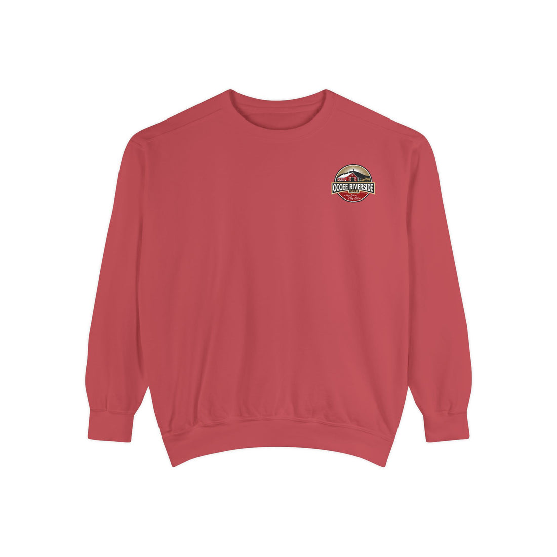 A zebra adorned with the word "Marty" creatively integrated into its stripes at Ocoee Riverside Farm Sweatshirt