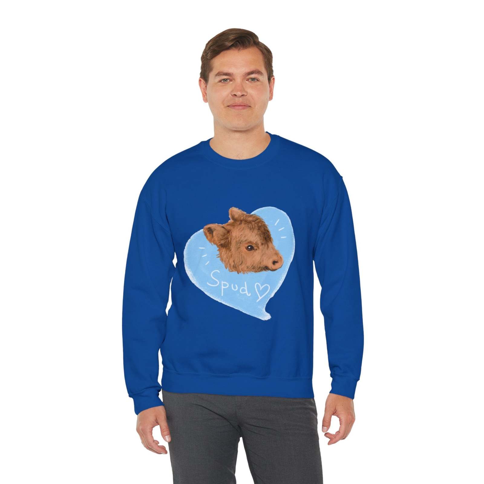 Spud Heart Unisex Crewneck Sweatshirt