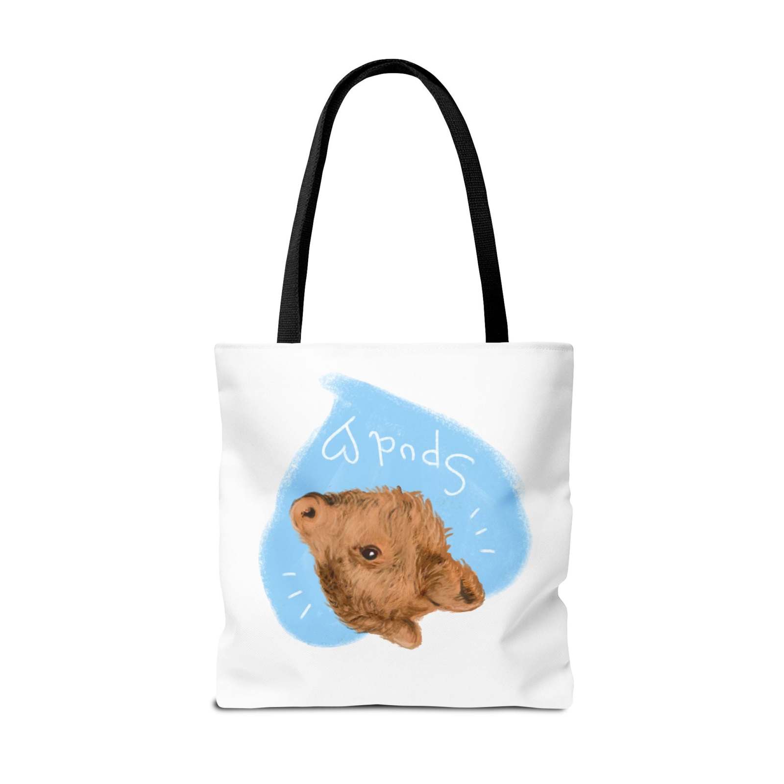 Adorable Spud Cow Tote Bag
