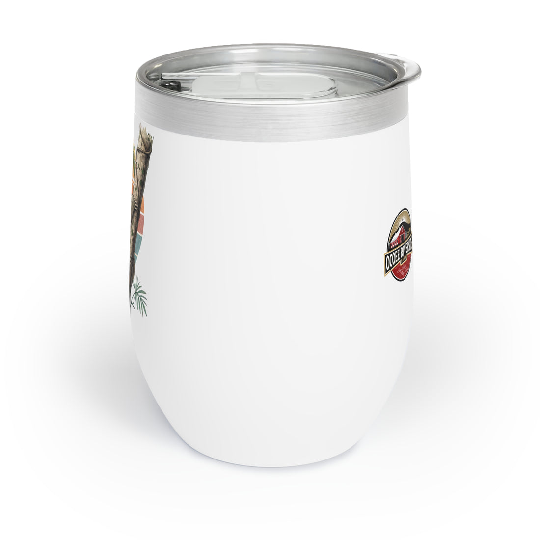 Chill Wine Tumbler with Sloth Design – Perfect for Wine Lovers & Outdoor Adventures