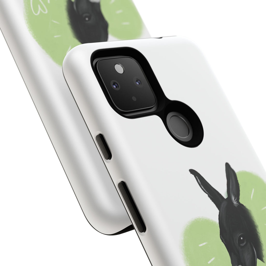 A donkey featuring the words "Black Jack" prominently displayed on its side at Ocoee Riverside Farm Phone Case