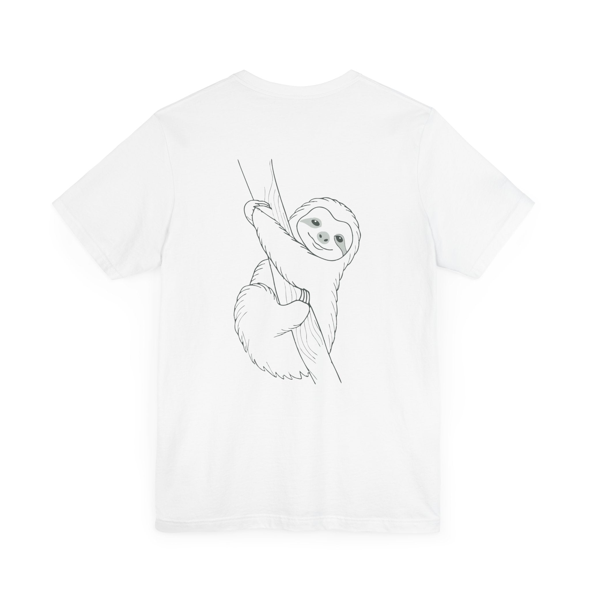 Cute Sloth Drawing T-Shirt