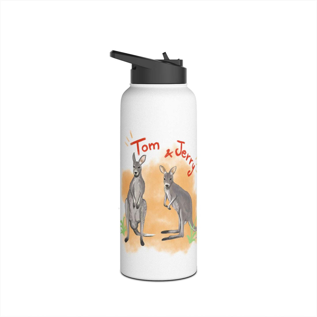 Kangaroo Design Stainless Steel Water Bottle