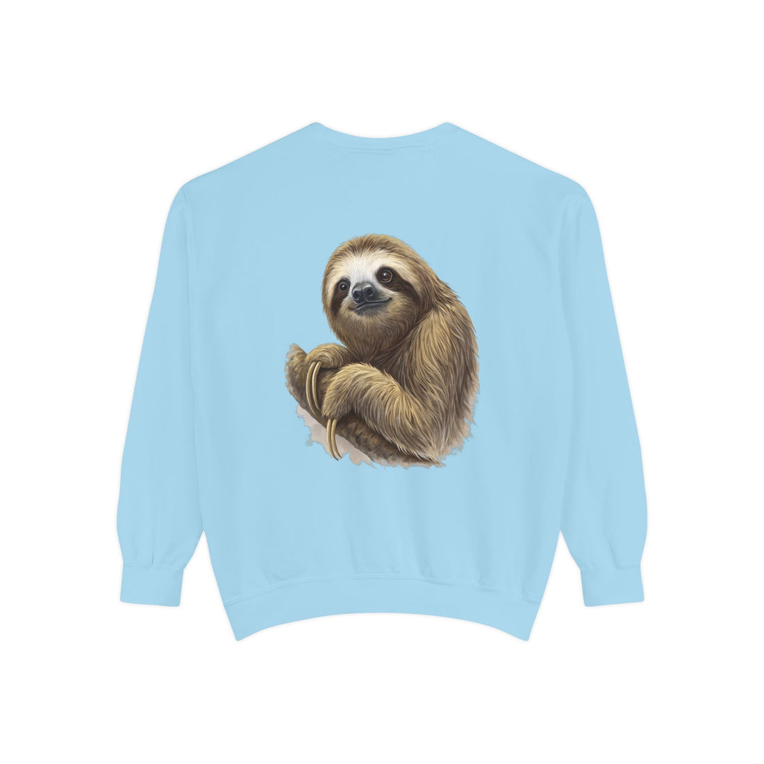 Adorable Sloth Graphic Sweatshirt
