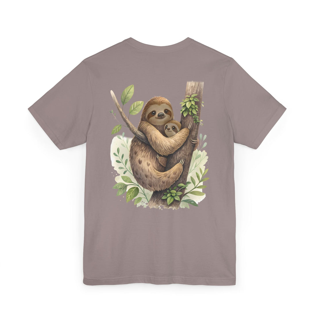 Sloth Mother and Baby T-Shirt