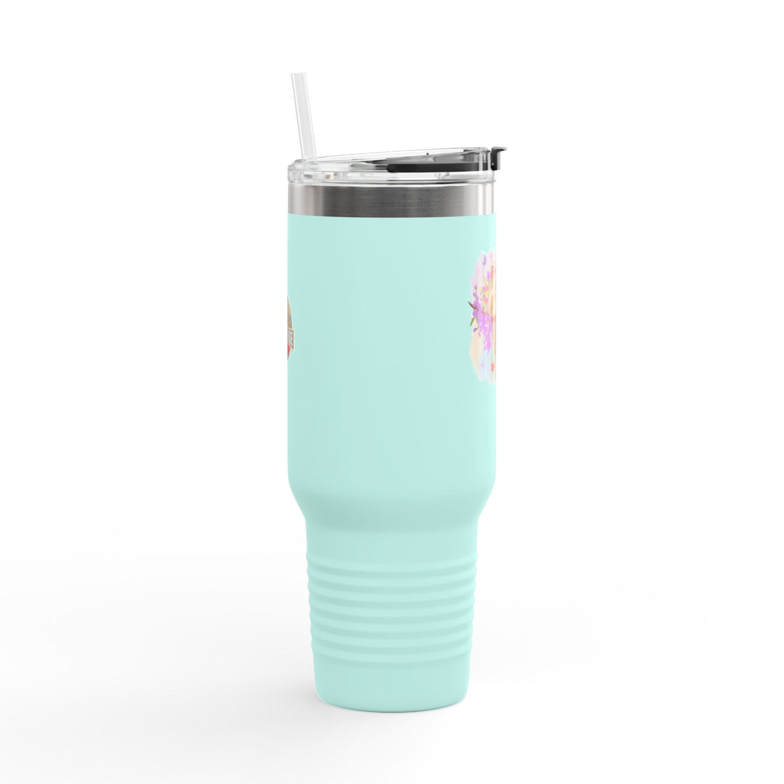 Sloth-Themed Insulated Travel Mug - 40oz with Colorful Design