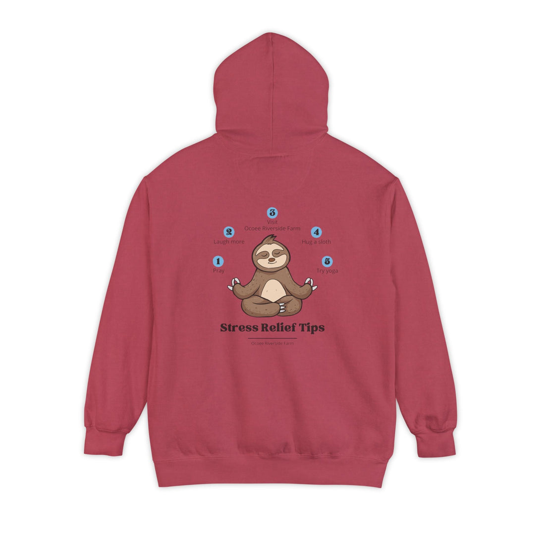 Unisex Stress Relief Sloth Hoodie