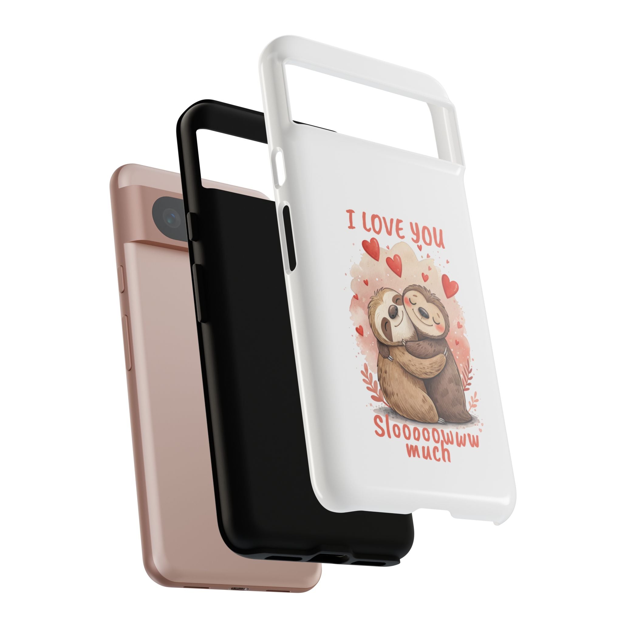 Cute Sloth Phone Case - "I Love You Sloooowww Much"