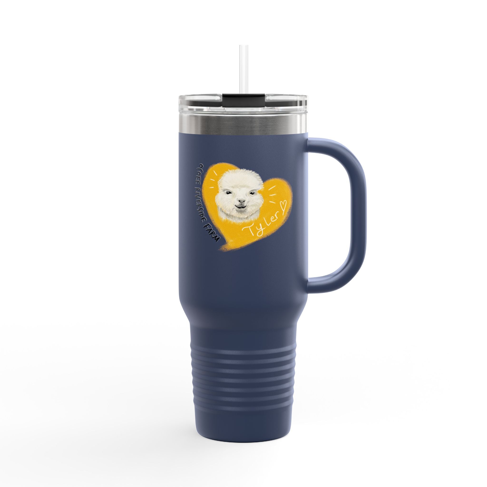 Cute Alpaca Insulated Travel Mug - 40oz - Perfect for Adventure Lovers!