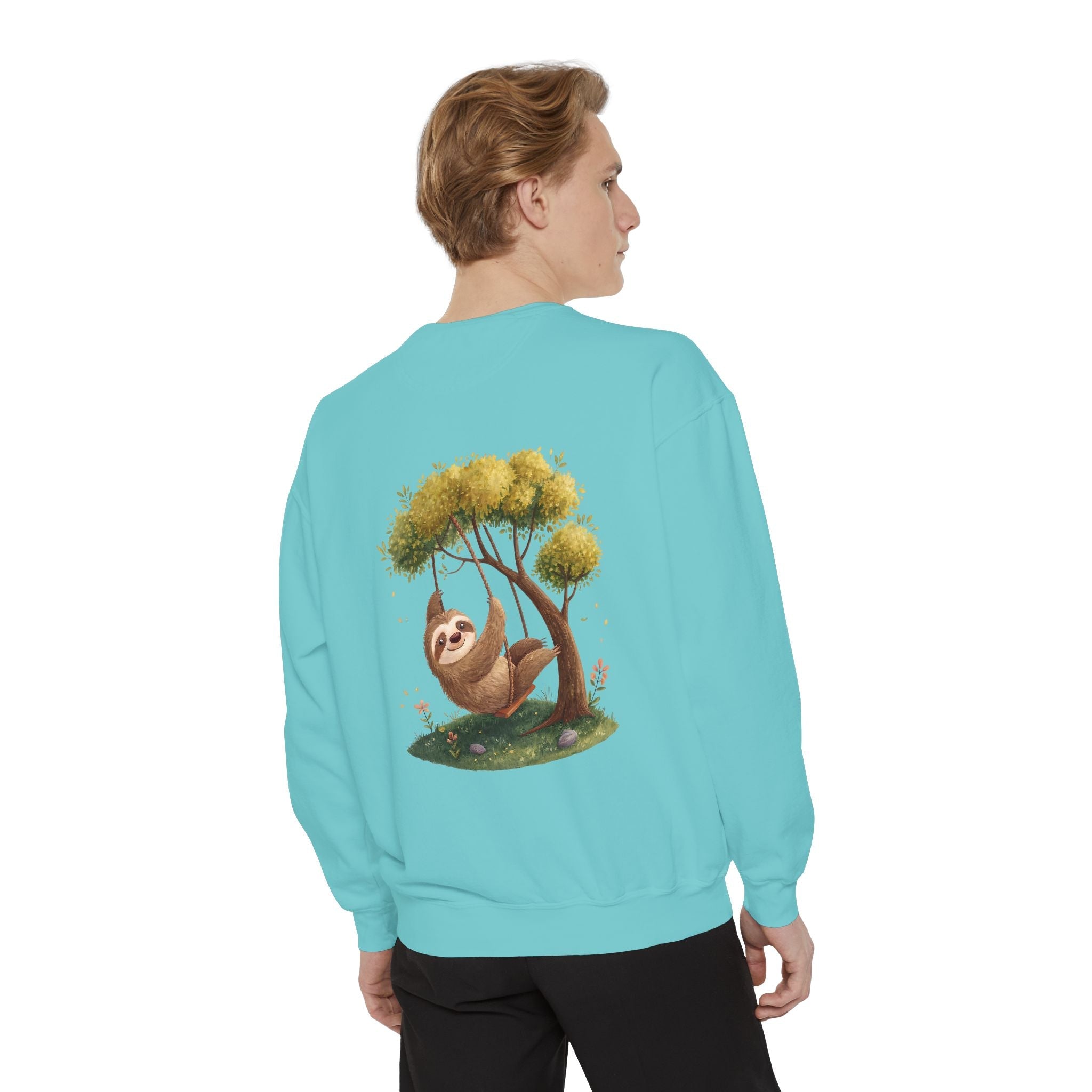 Sloth Swinging from Tree Sweatshirt