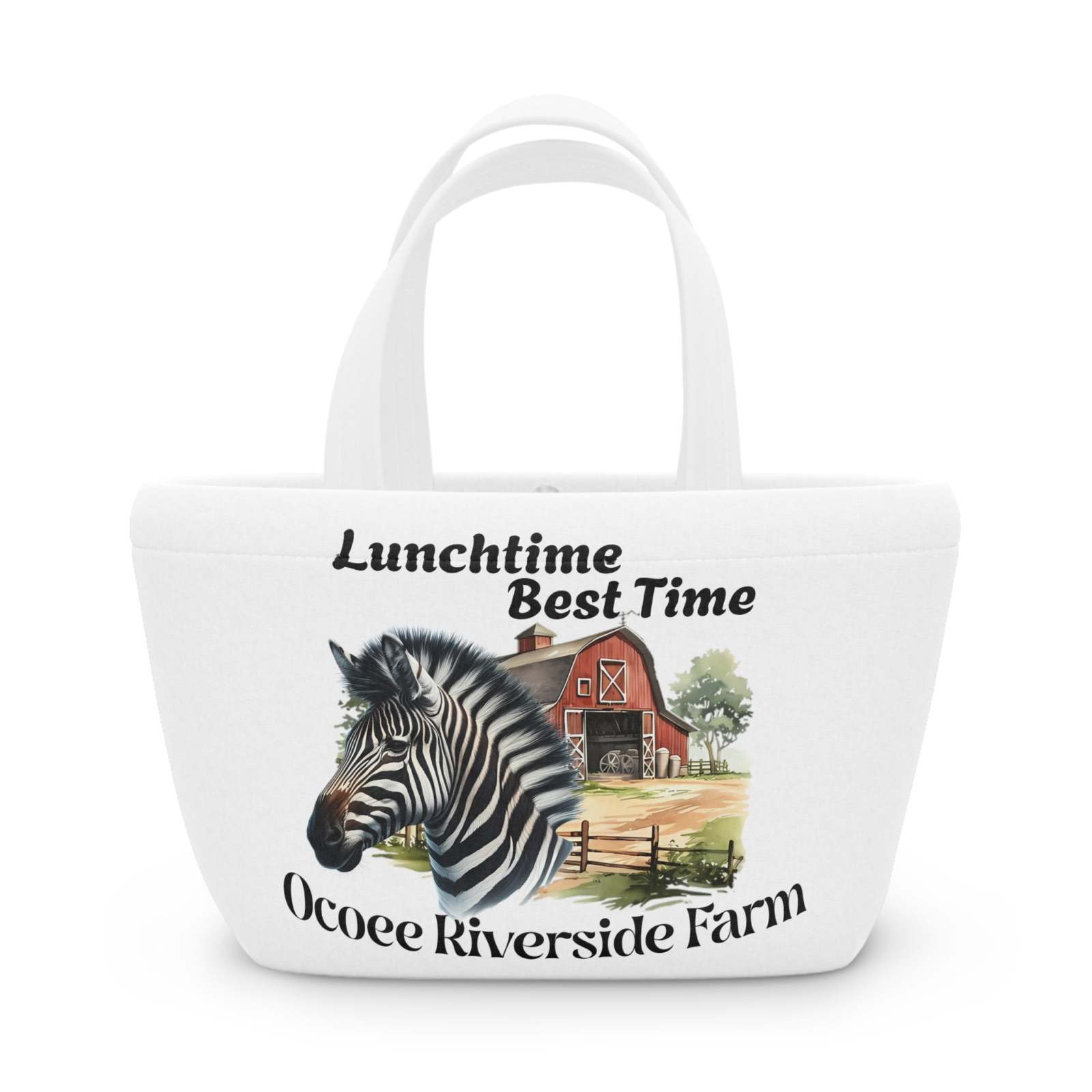 Zebra Print Lunch Bag