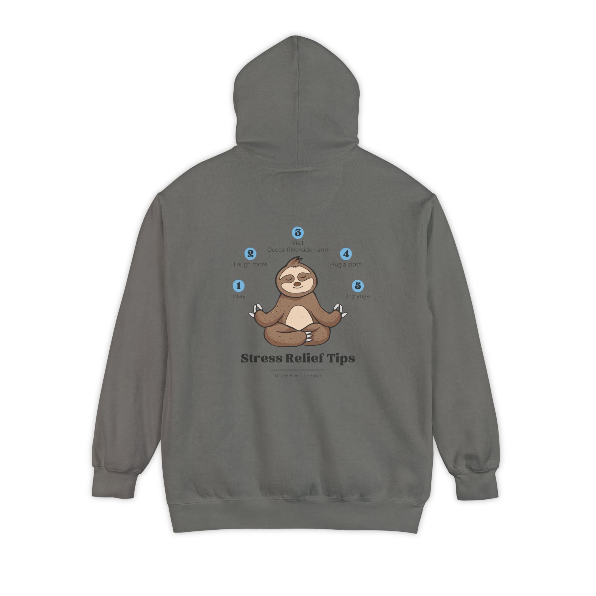 Unisex Stress Relief Sloth Hoodie