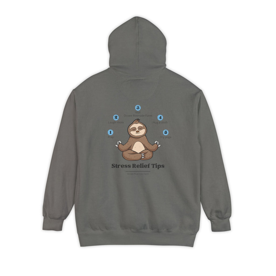 Unisex Stress Relief Sloth Hoodie
