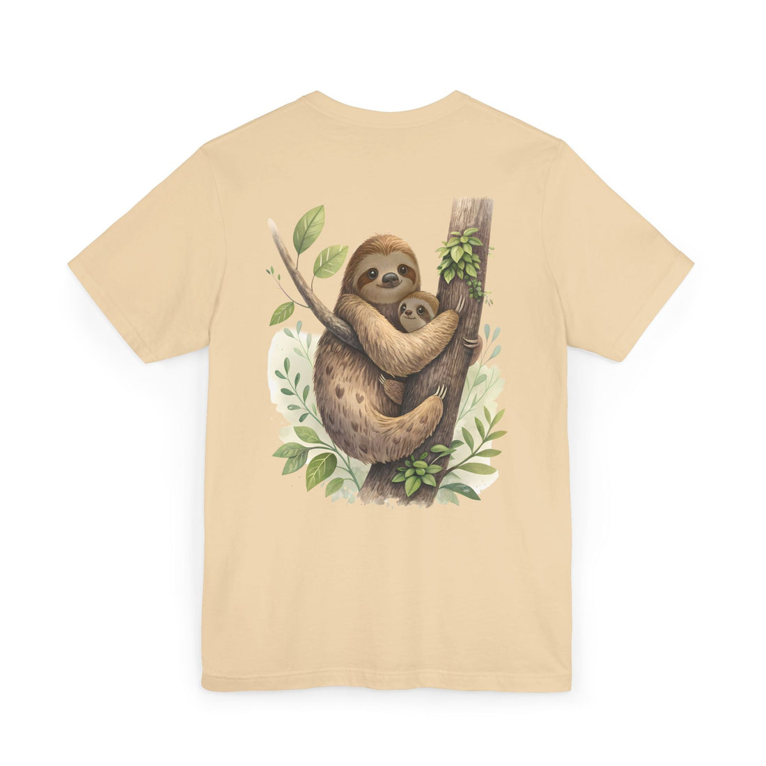 Sloth Mother and Baby T-Shirt
