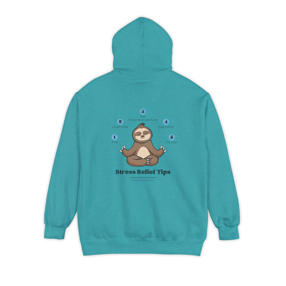 Unisex Stress Relief Sloth Hoodie