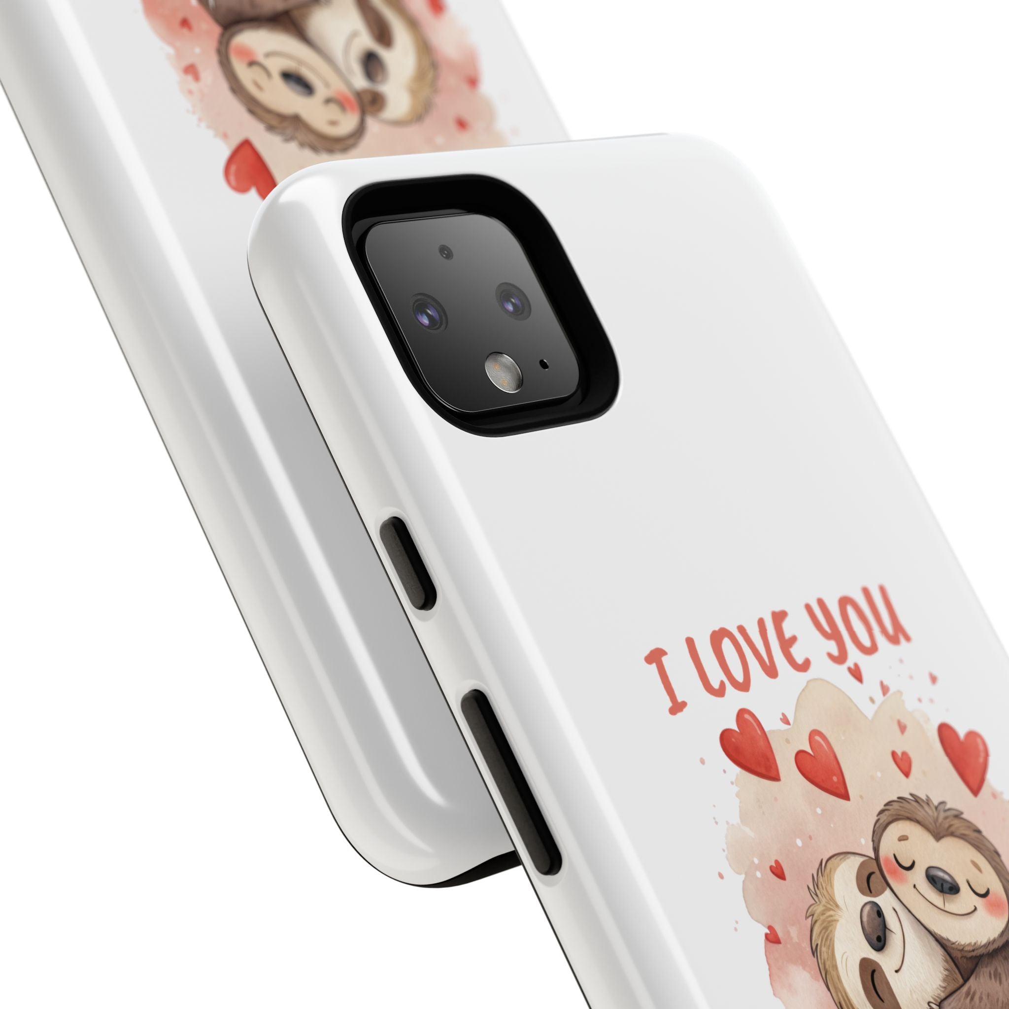 Cute Sloth Phone Case - "I Love You Sloooowww Much"