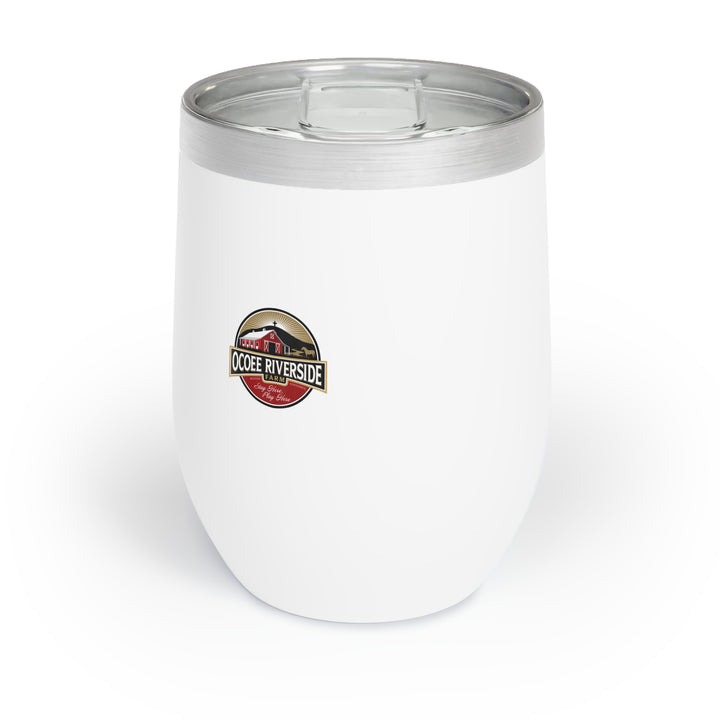 Cow Dolly Chill Wine Tumbler Gift - Ocoee Riverside Farm