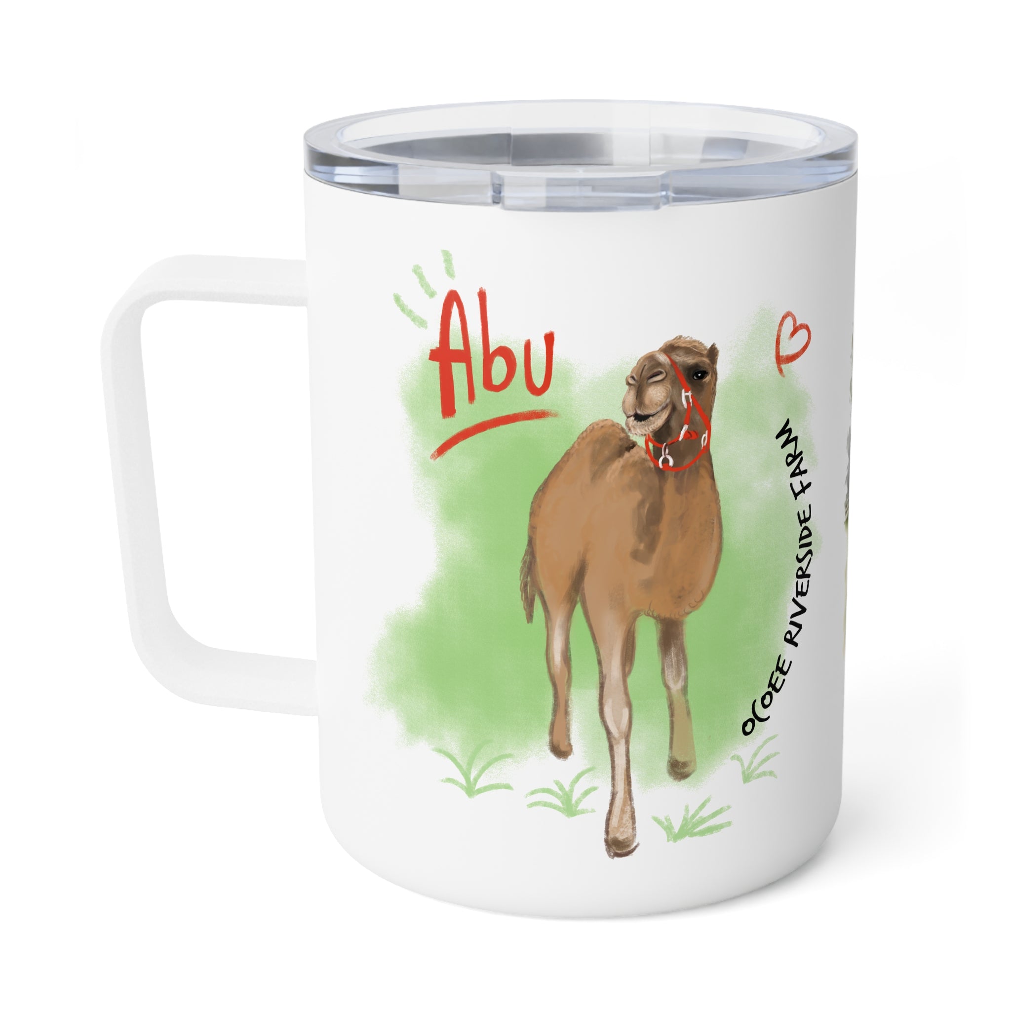 Rustic Insulated Coffee Mug | 10oz Mug with Farmhouse Design for Country Lovers