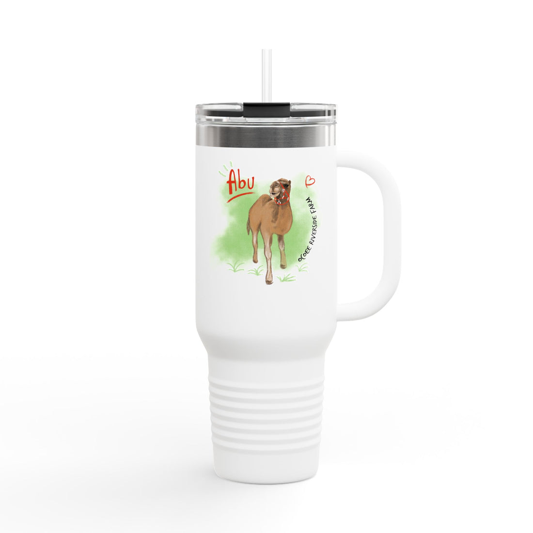 Cute Camel Insulated Travel Mug - 40oz - Perfect for Adventure Lovers!
