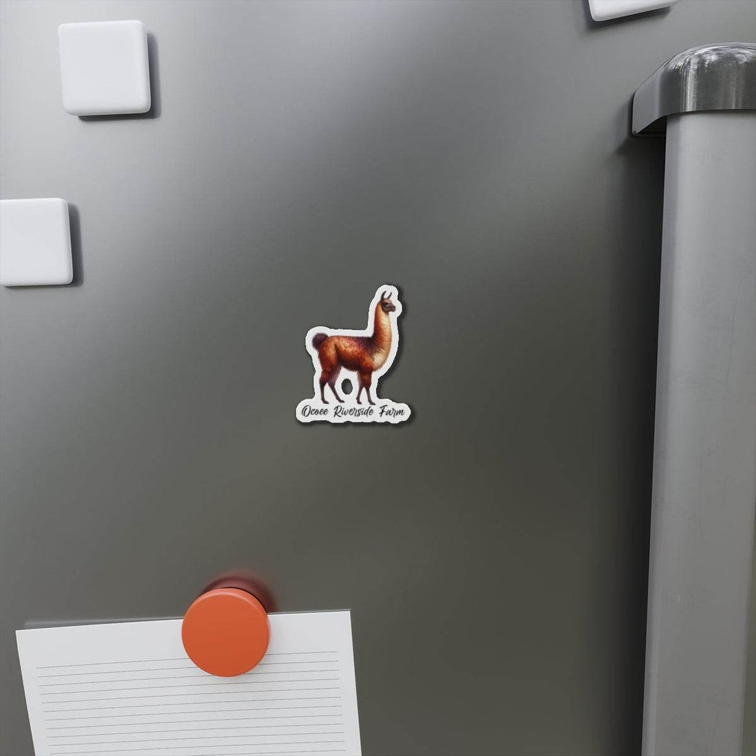 Llama Die-Cut Magnet
