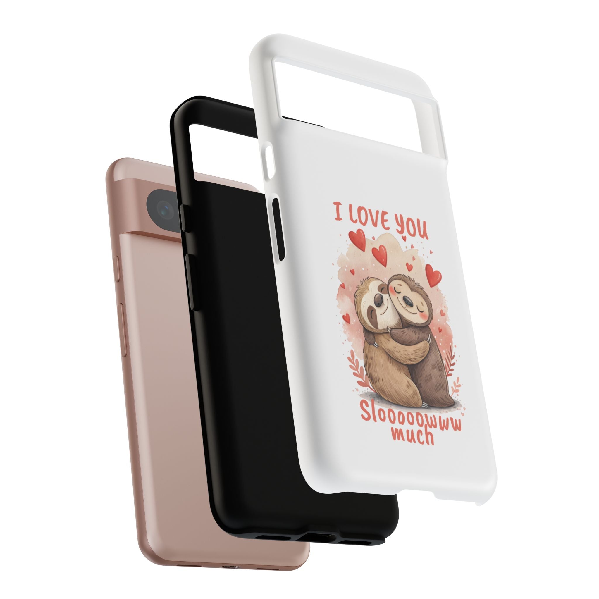 Cute Sloth Phone Case - "I Love You Sloooowww Much"