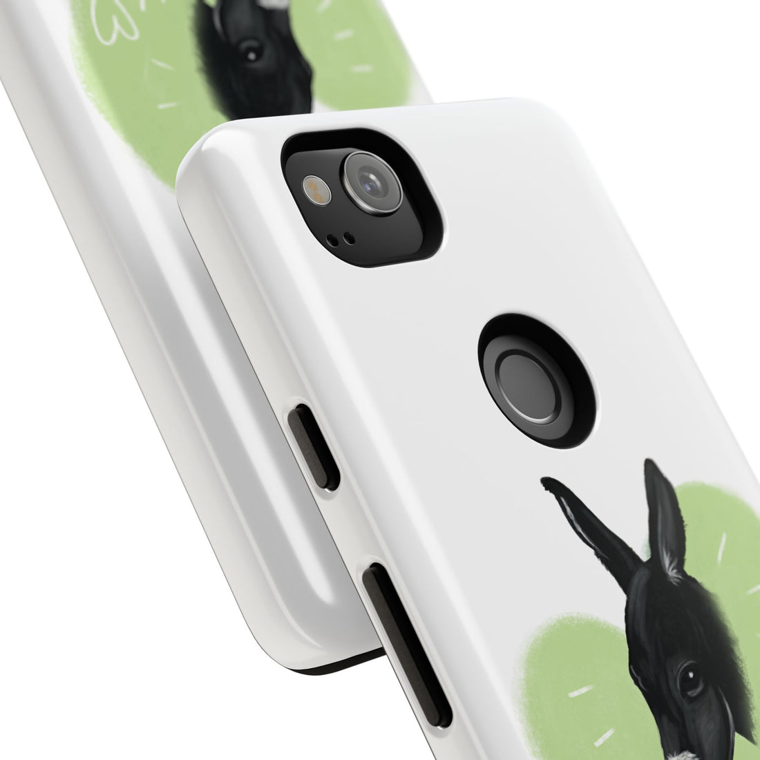 A donkey featuring the words "Black Jack" prominently displayed on its side at Ocoee Riverside Farm Phone Case