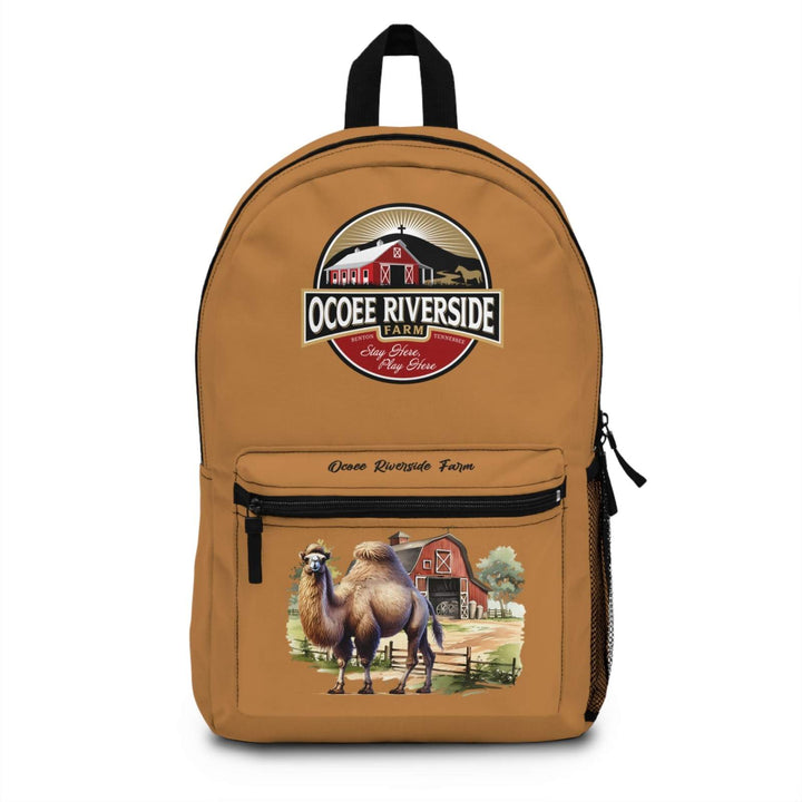 Ocoee Riverside Farm Camel Print Backpack