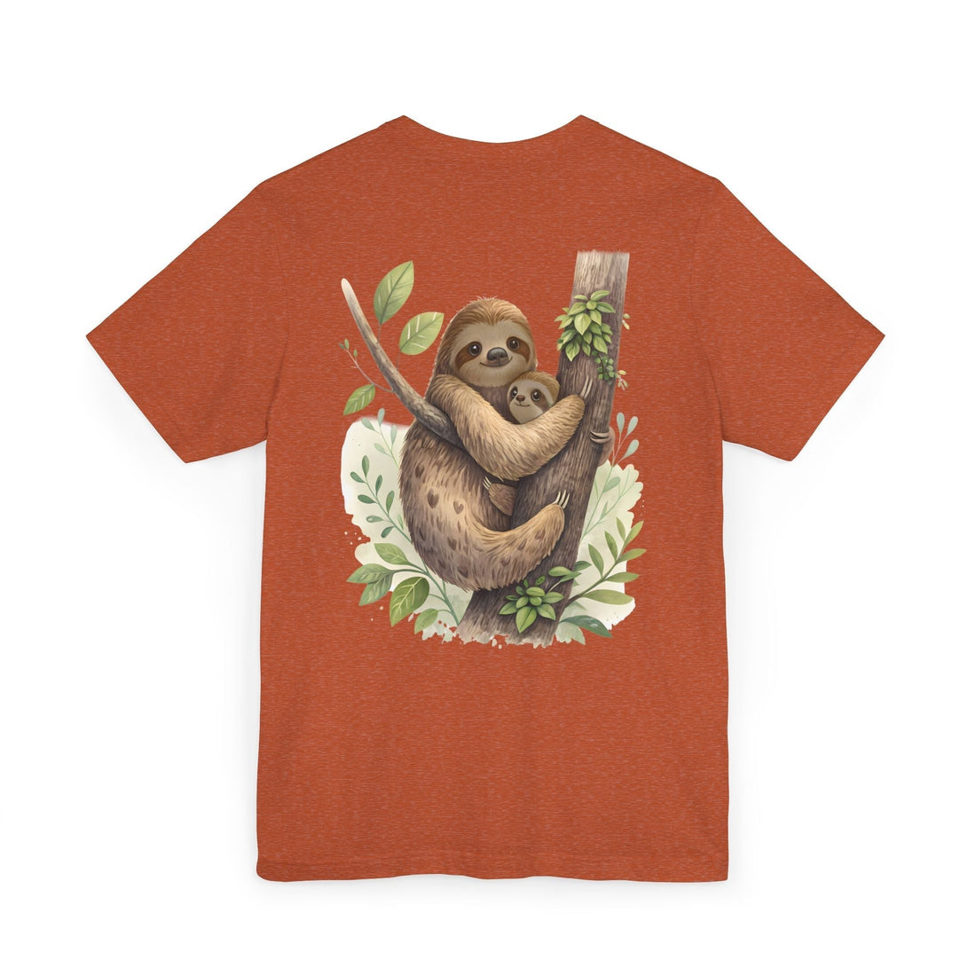 Sloth Mother and Baby T-Shirt
