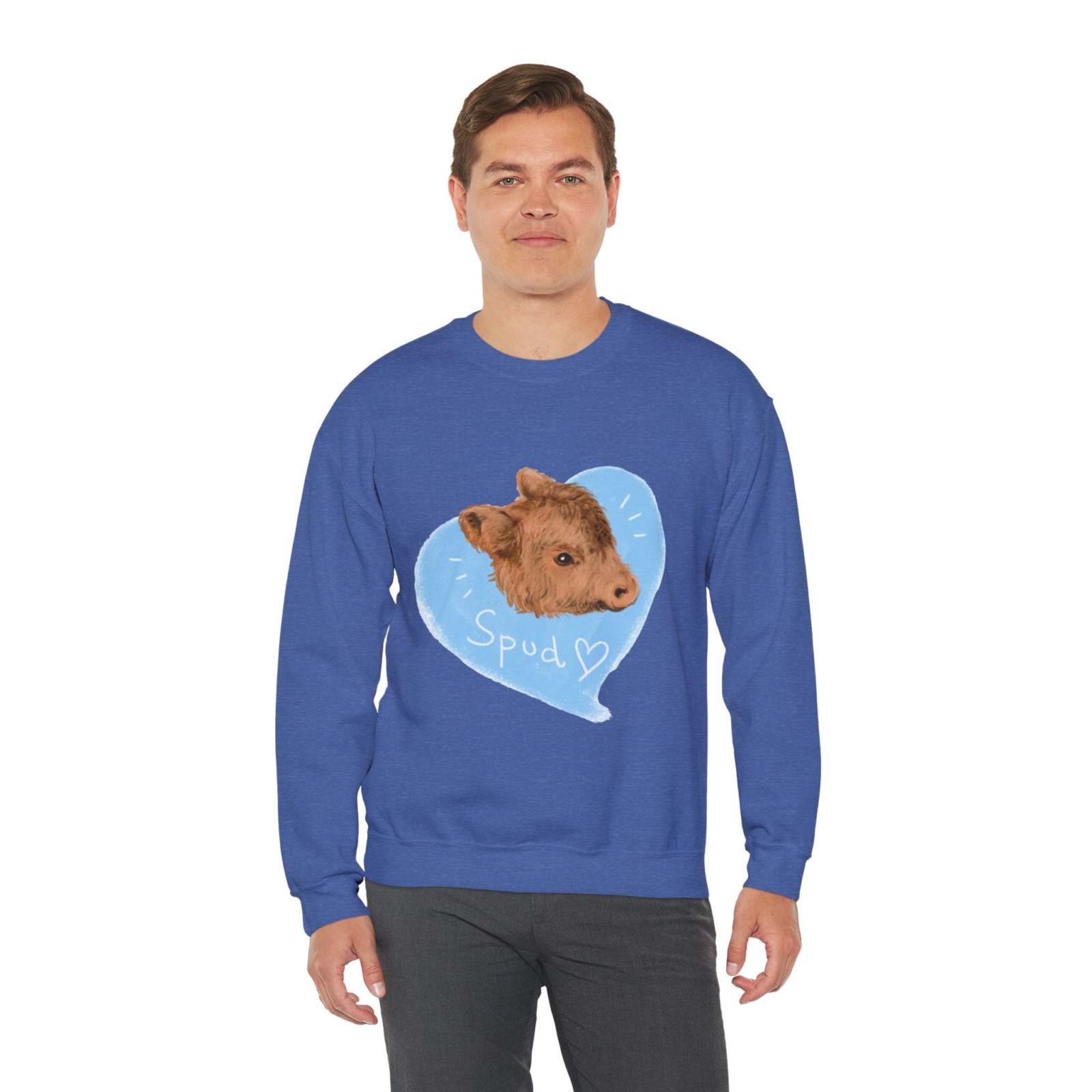 Spud Heart Unisex Crewneck Sweatshirt