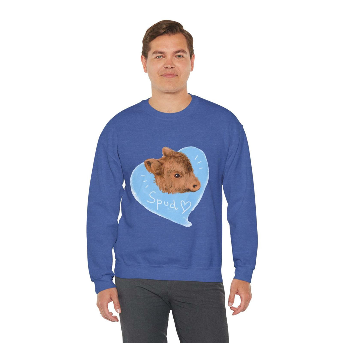 Spud Heart Unisex Crewneck Sweatshirt