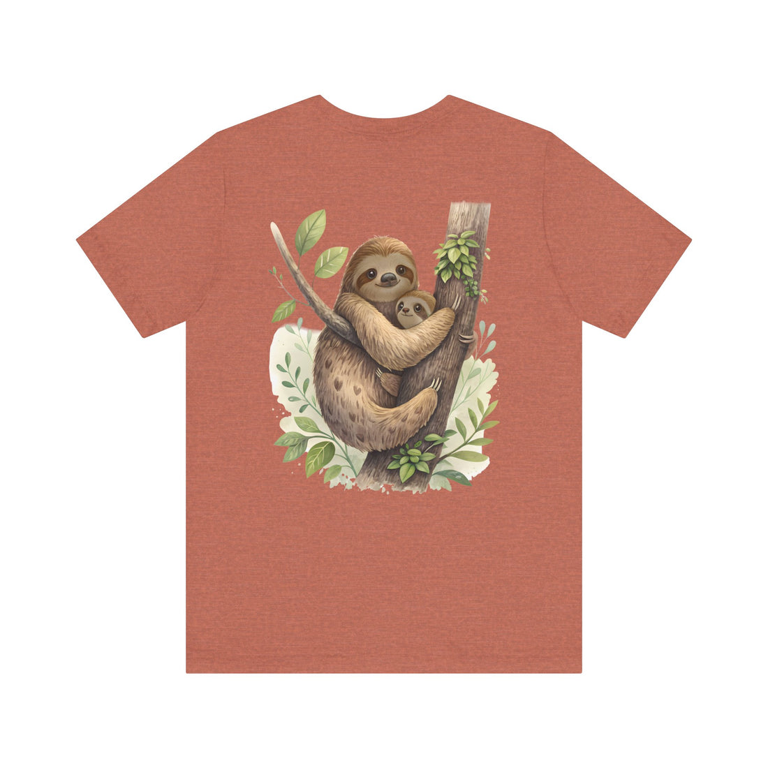 Sloth Mother and Baby Tee