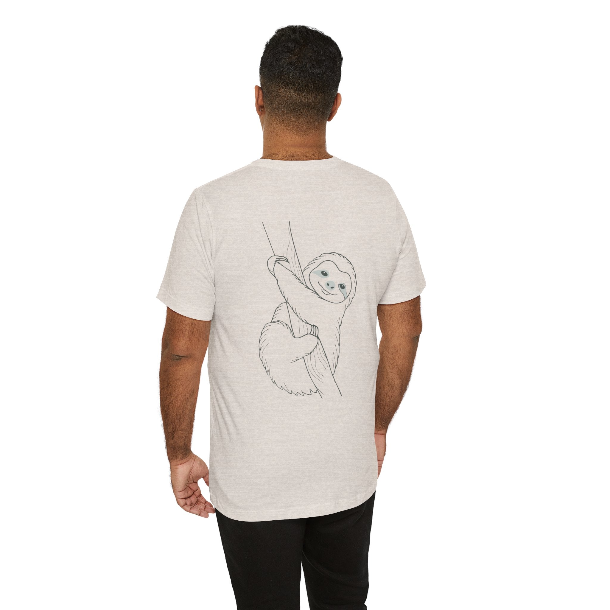 Cute Sloth Drawing T-Shirt