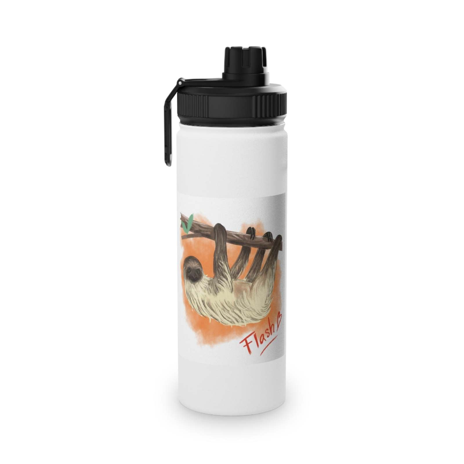 Sloth Stainless Steel Water Bottle