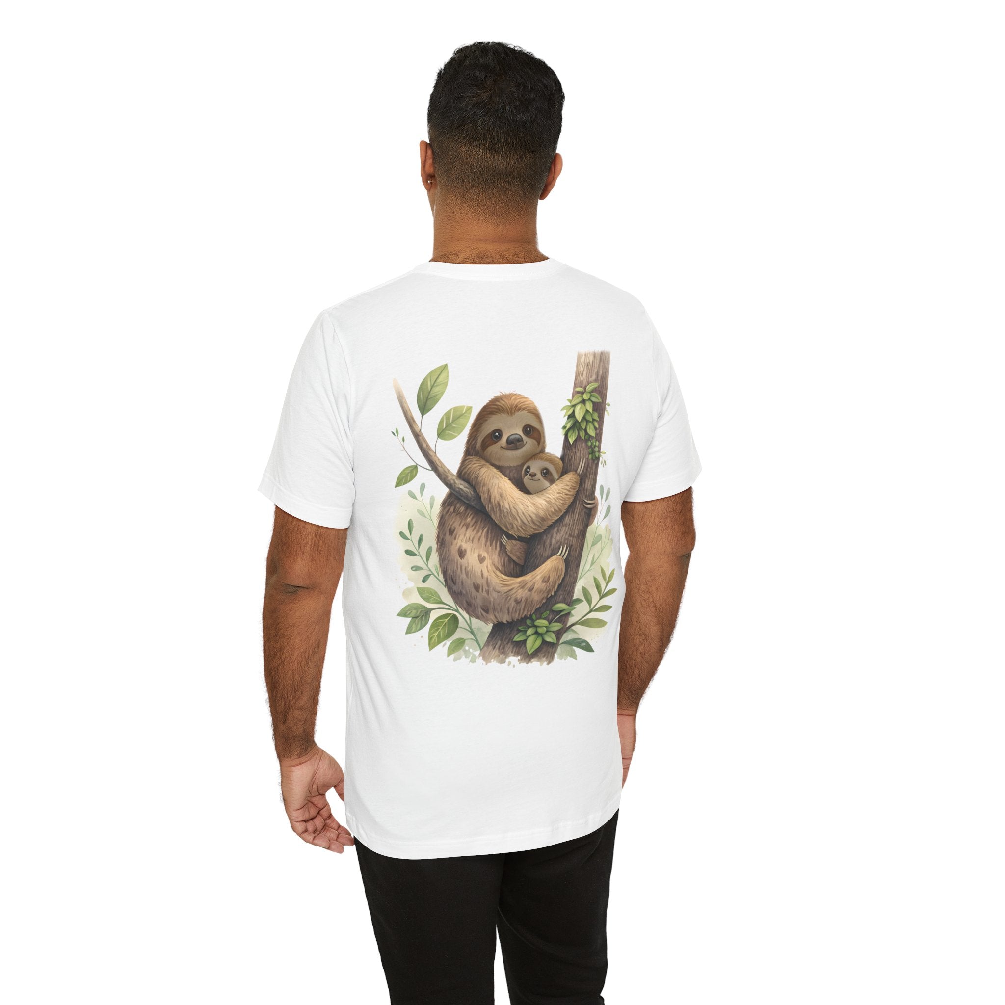 Sloth Mother and Baby T-Shirt