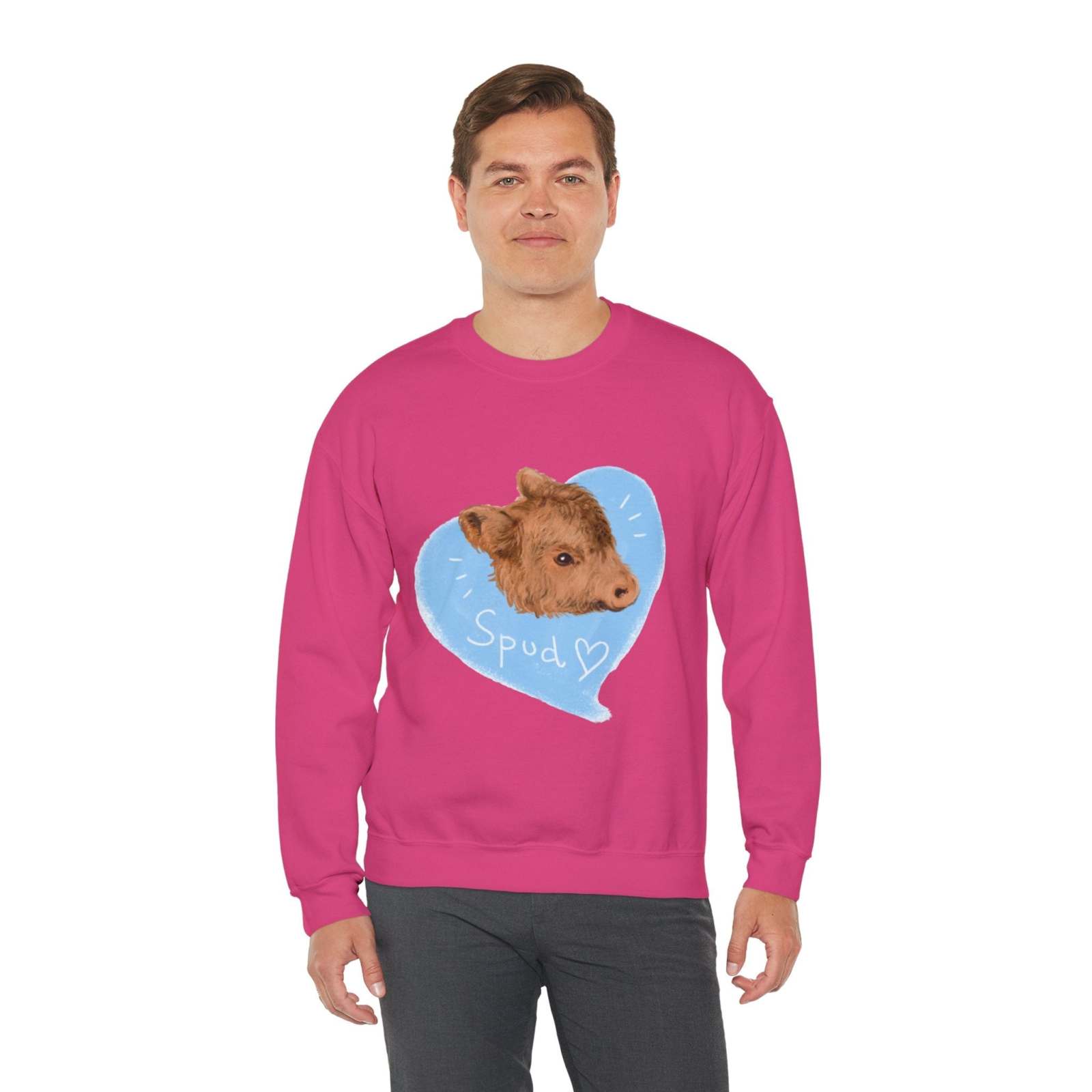 Spud Heart Unisex Crewneck Sweatshirt