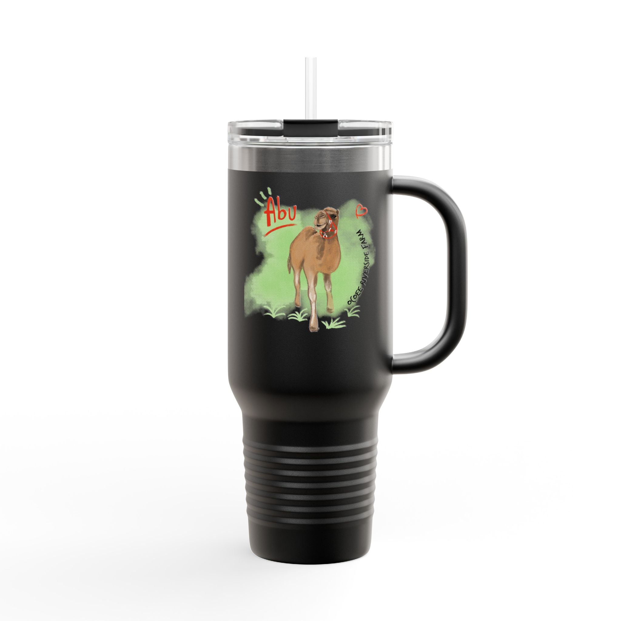 Cute Camel Insulated Travel Mug - 40oz - Perfect for Adventure Lovers!