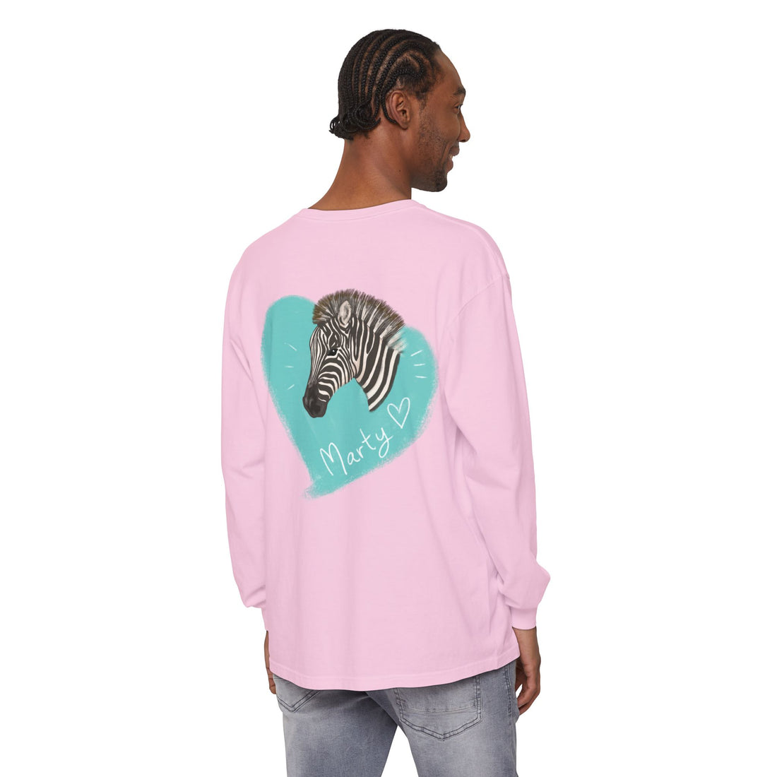 Cool Universe Zebra Long Sleeve T-Shirt for Animal Lovers