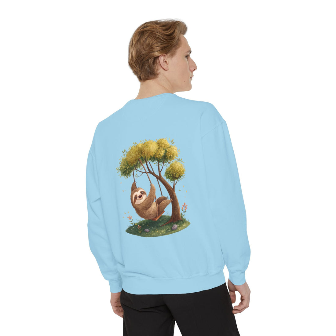 Sloth Swinging from Tree Sweatshirt