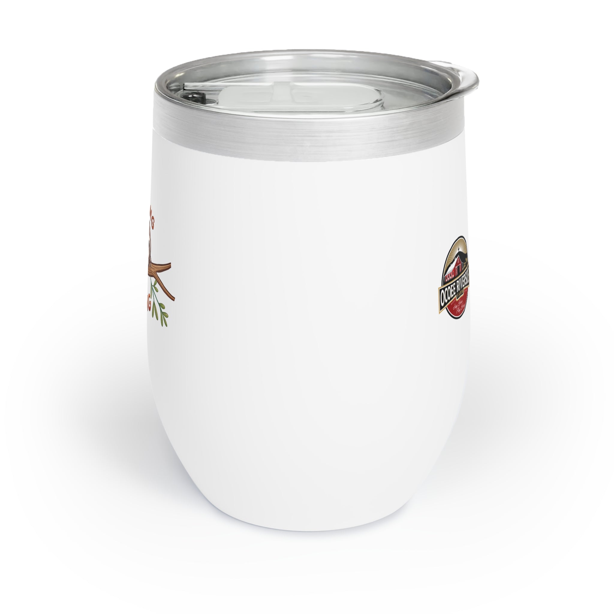 Chill Sloth Wine Tumbler - "Let's Hang and Do Nothing" - Fun Gift for Relaxation