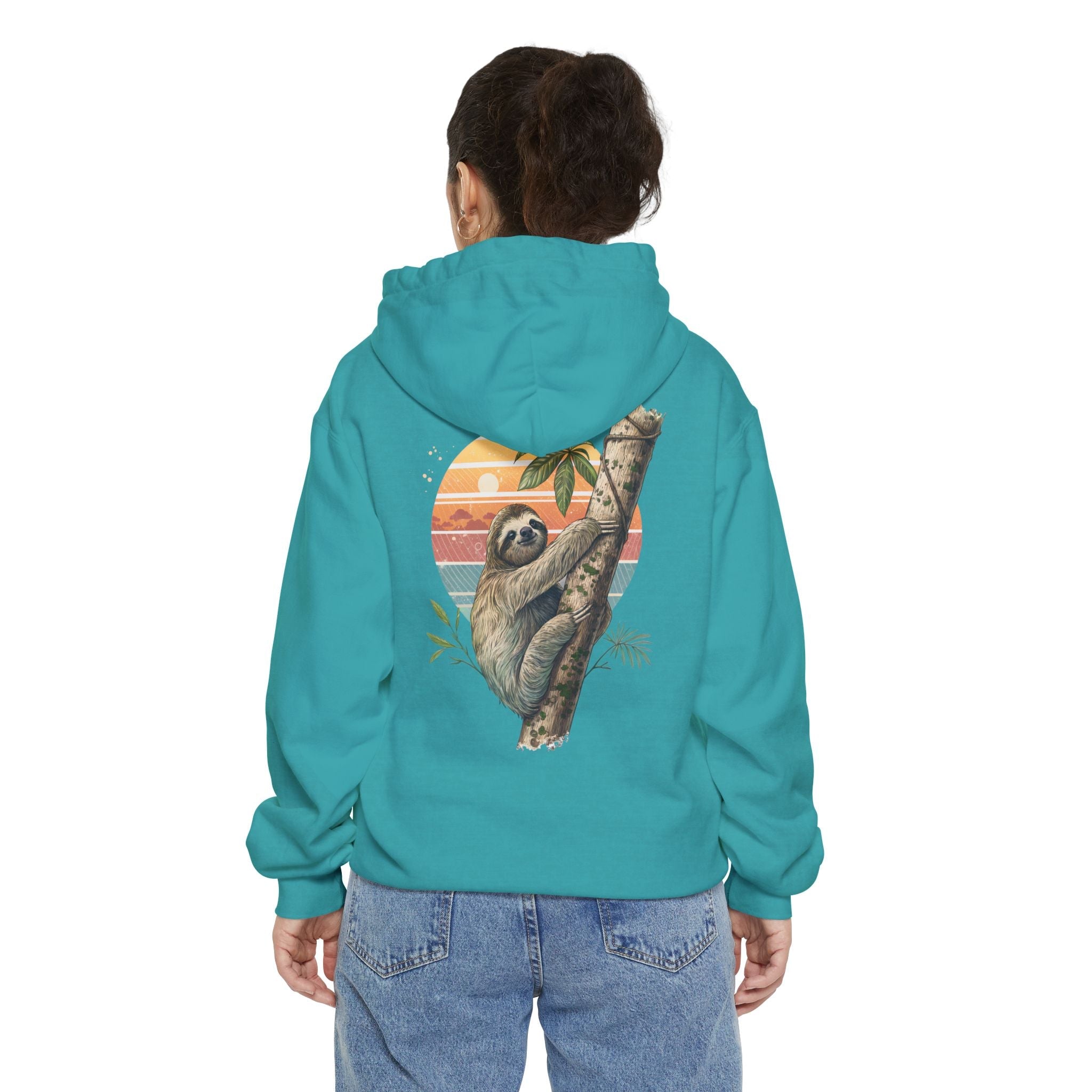 Funny Sloth Vintage Hoodie