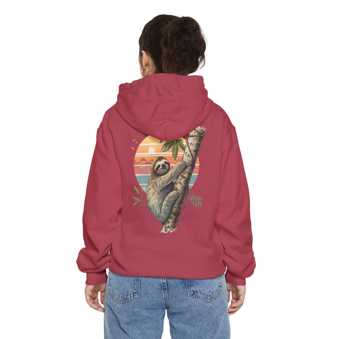 Funny Sloth Vintage Hoodie