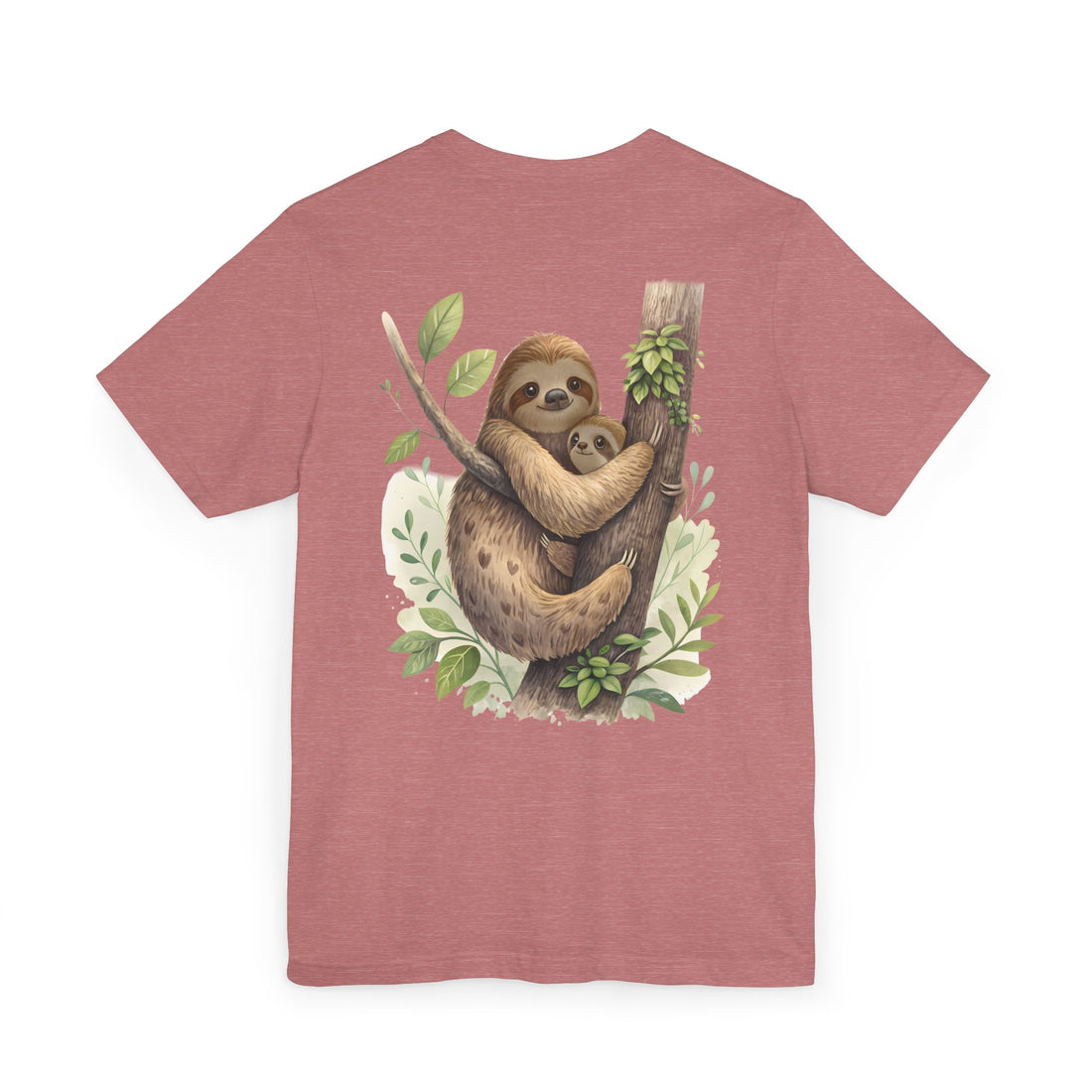 Sloth Mother and Baby Tee