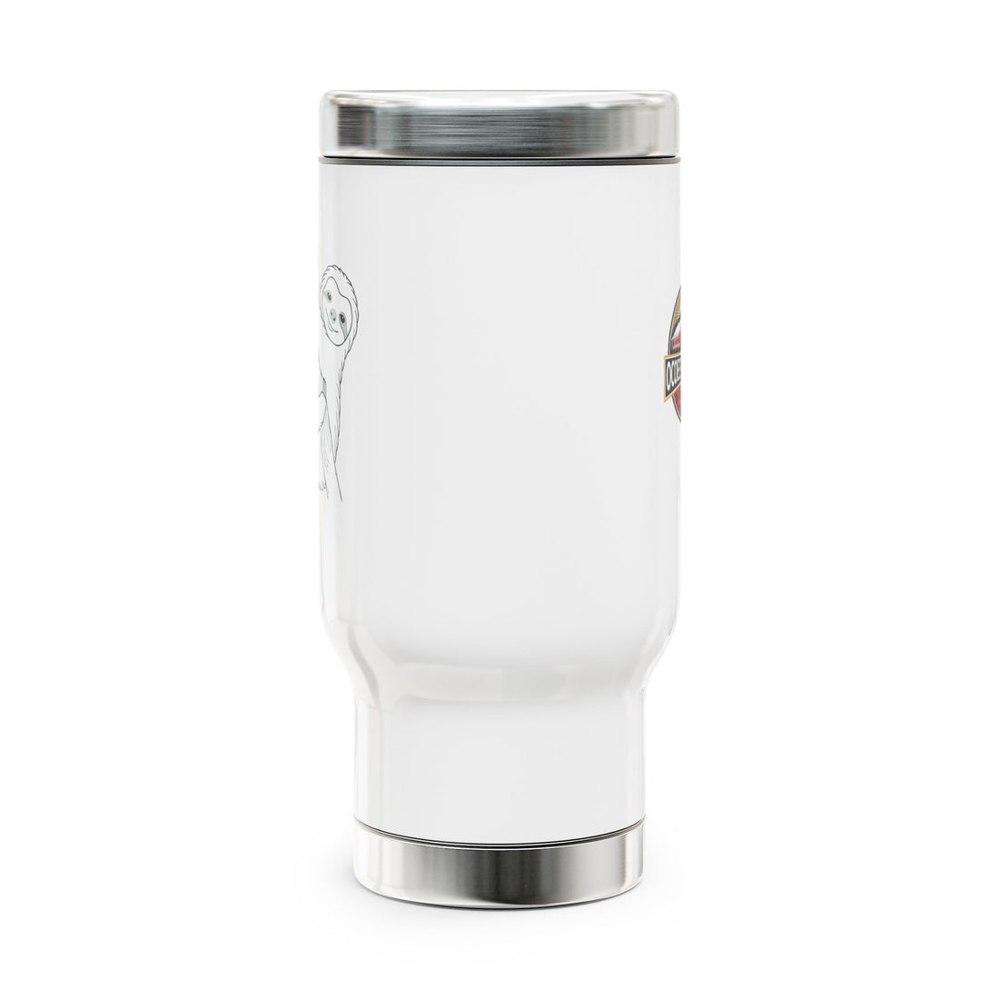 Cute Sloth Stainless Steel Travel Mug - 14oz with Handle - Perfect for Coffee Lovers & Gifts